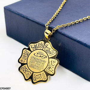 calligraphy pendant
