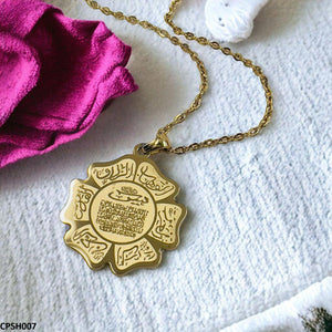 calligraphy pendant